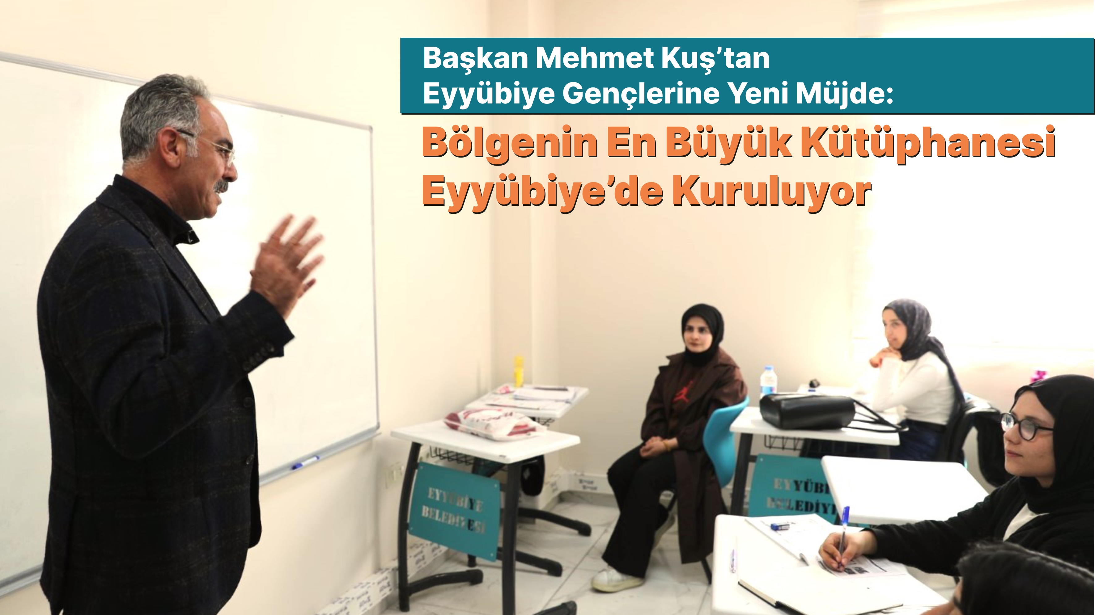 Eyyübiye'ye Dev Kütüphane Müjdesi