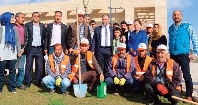 Şanlıurfa Yeşille Donatılıyor