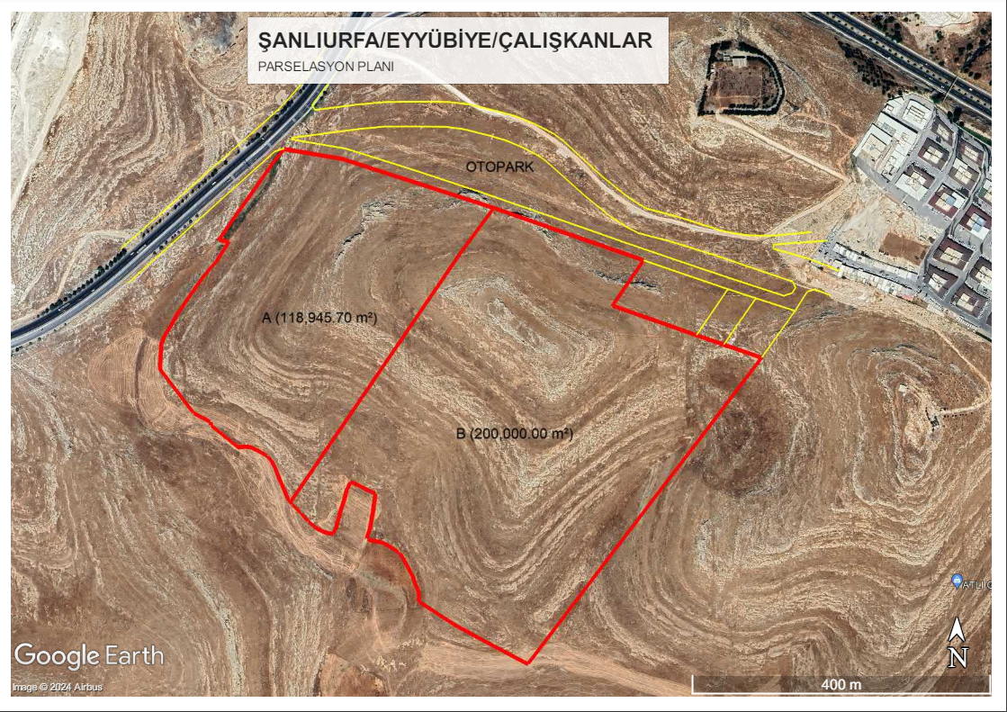 TOKİ Şanlıurfa'da İki Büyük Arsa Satacak